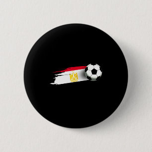 Egypt Flag Jersey Egyptian Soccer Team Egyptian T 6 Cm Round Badge