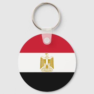 Egypt Flag Key Ring