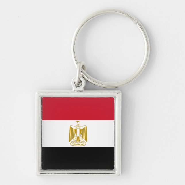 Egypt Flag Keychain (Front)