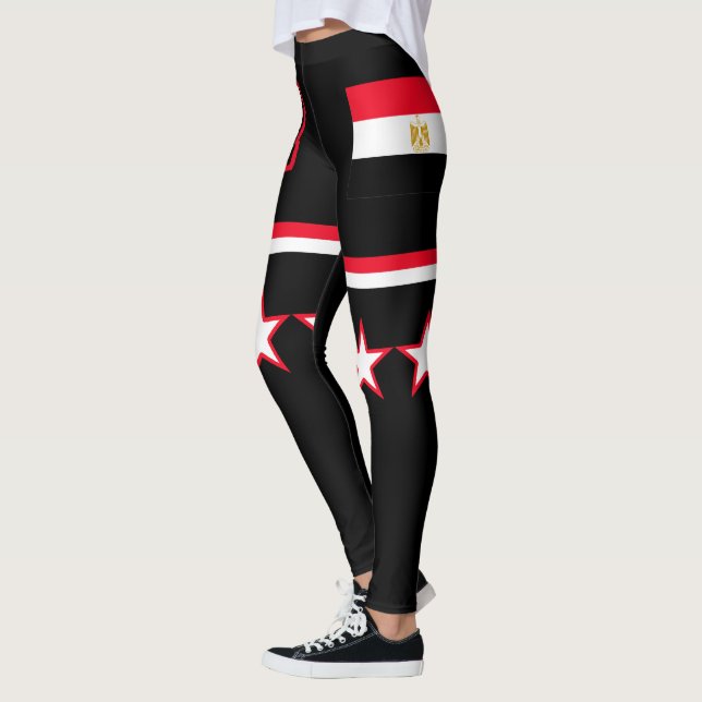 Egypt Flag Leggings (Left)