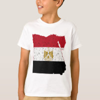 Egypt Flag Map Crackle