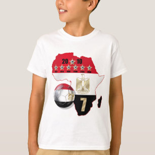 Egypt flag Map of Africa 2010 winners gear T-Shirt