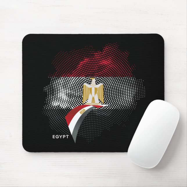 Egypt flag mouse pad (With Mouse)