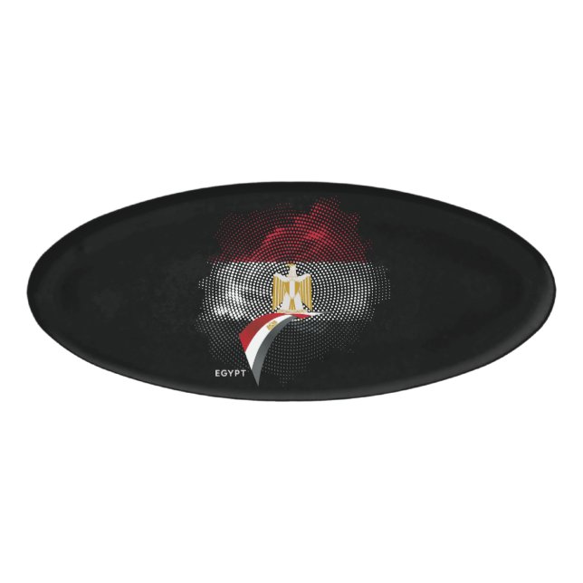 Egypt flag name tag (Front)