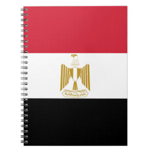 Egypt flag notebook