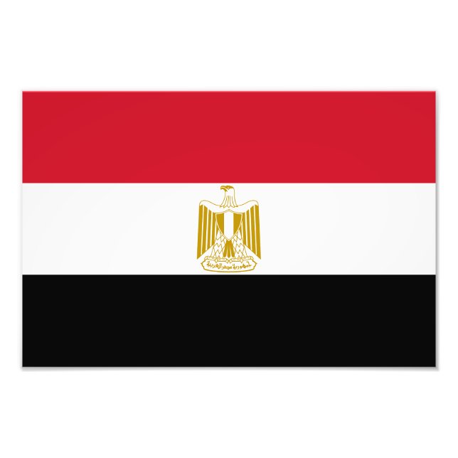 Egypt Flag Photo Print (Front)