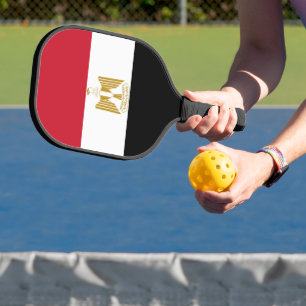 Egypt flag pickleball paddle