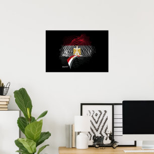 Egypt flag poster