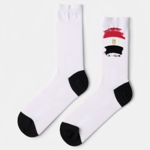 Egypt flag socks