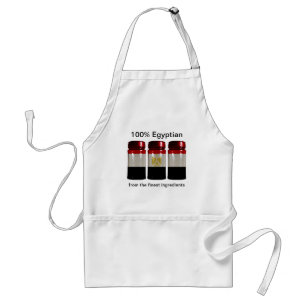 Egypt Flag Spice Jars Apron