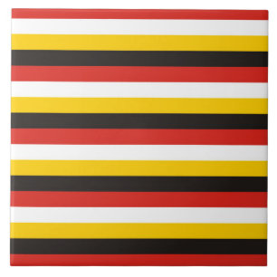 Egypt flag stripes country pattern symbol black re ceramic tile