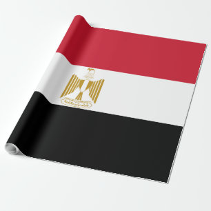 Egypt flag wrapping paper