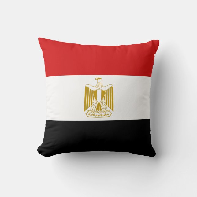 Egypt Flag x Flag Pillow (Front)