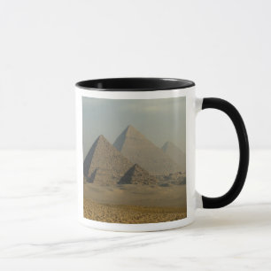 Egypt, Giza, Giza Pyramids Complex, Giza Plateau Mug