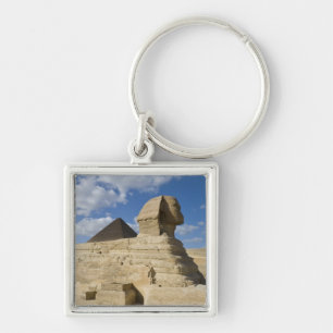 Egypt, Giza. The great Sphynx rises above the 2 Key Ring