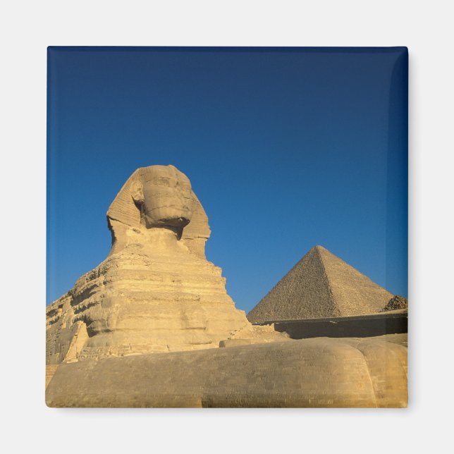 Egypt, Giza, The Sphinx, Old Kingdom, Unesco Magnet (Front)