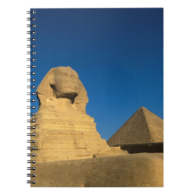 Egypt, Giza, The Sphinx, Old Kingdom, Unesco Notebook (Front)