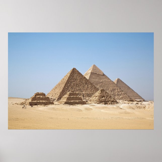 Egypt-Gizah Pyramids Huge Poster (Front)