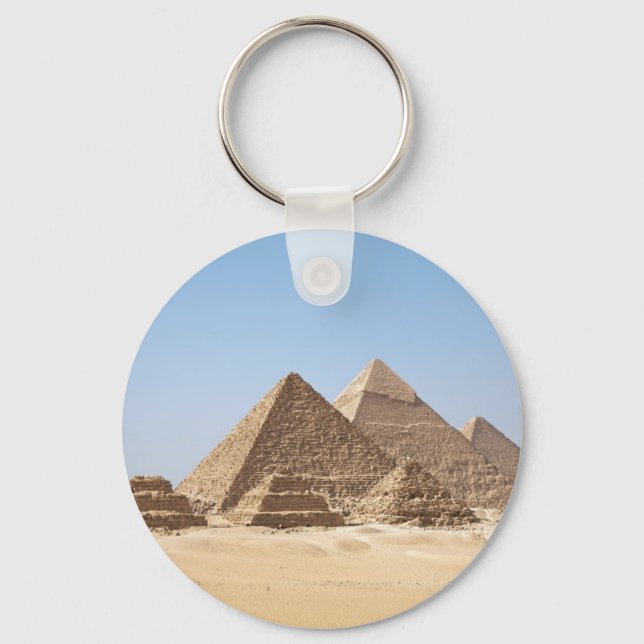Egypt-Gizah Pyramids Key Ring (Front)