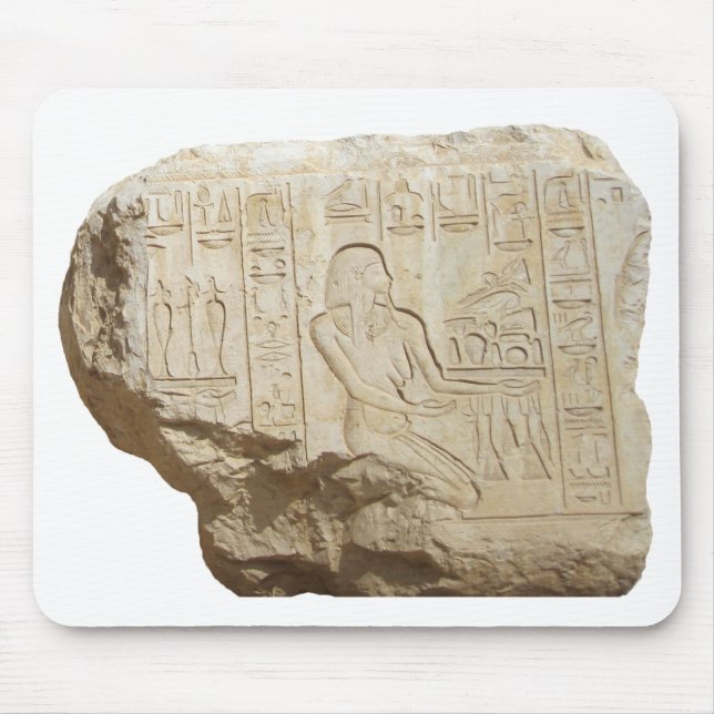 Egypt hieroglyph mousepad (Front)