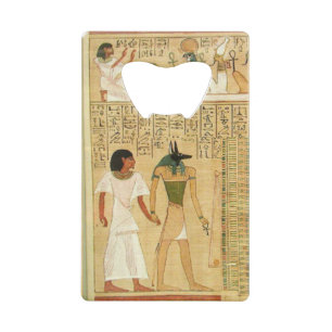 Egypt-Hieroglyphs Credit Card Bottle Opener