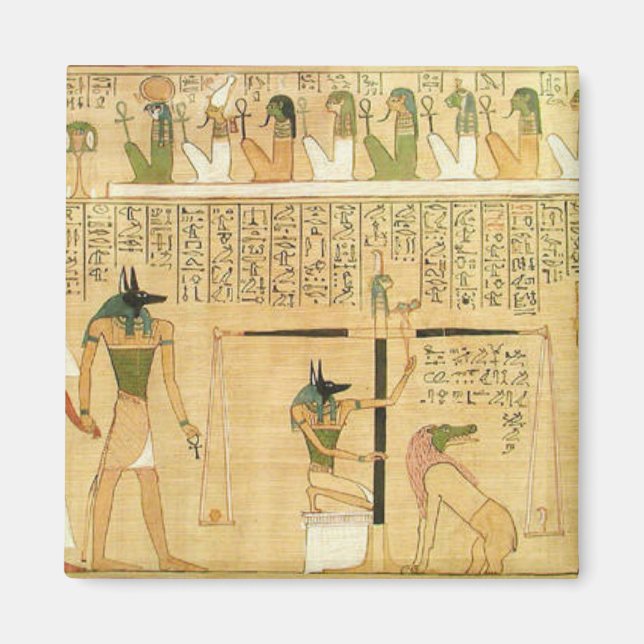 Egypt-Hieroglyphs Magnet (Front)