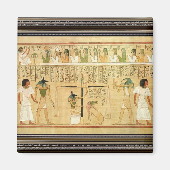 Egypt-Hieroglyphs Magnet (Front)