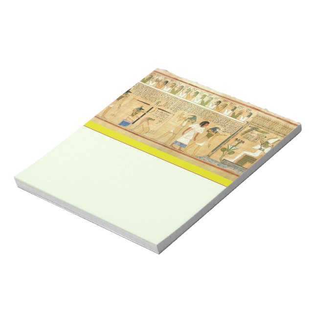 Egypt-Hieroglyphs Notepad (Rotated)
