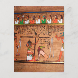 Egypt-Hieroglyphs Postcard