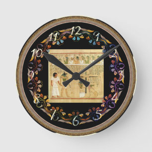 Egypt-Hieroglyphs Wall Clock