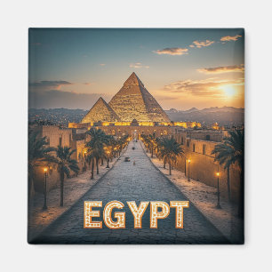 Egypt International Travel Magnet
