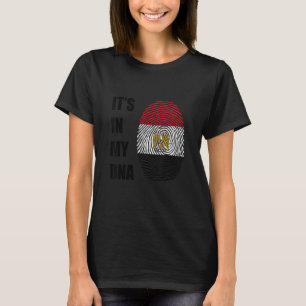 Egypt It's In My Dna Egyptian Fingerprint For Egyp T-Shirt