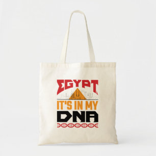 Egypt It's In My DNA Egyptian Heritage Roots Tote Bag