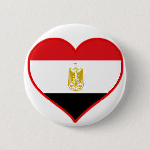 Egypt Love 6 Cm Round Badge