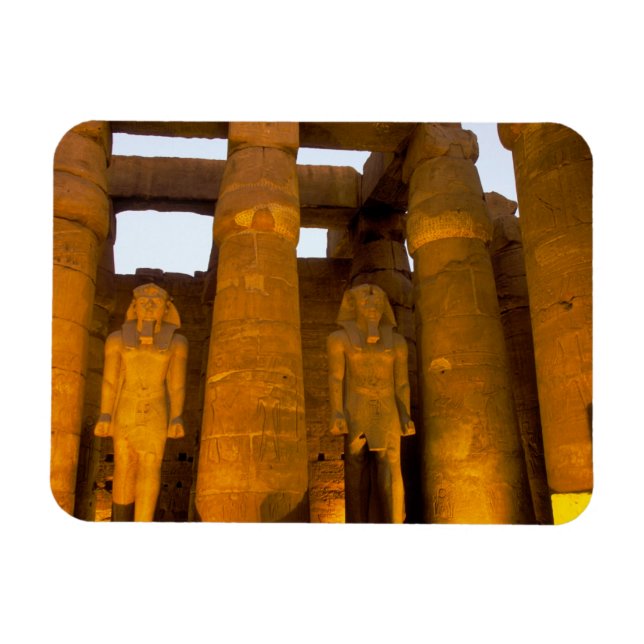 Egypt, Luxor.  Karnack Temple. Magnet (Horizontal)