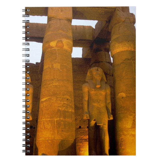 Egypt, Luxor.  Karnack Temple. Notebook (Front)