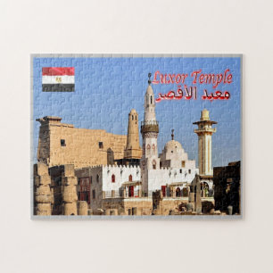 Egypt - Luxor Temple - Abu El - Jigsaw Puzzle