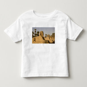 Egypt, Luxor. The Avenue of Sphinxes leads to Toddler T-Shirt
