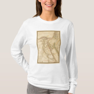 Egypt, Palestine and Arabia Map T-Shirt