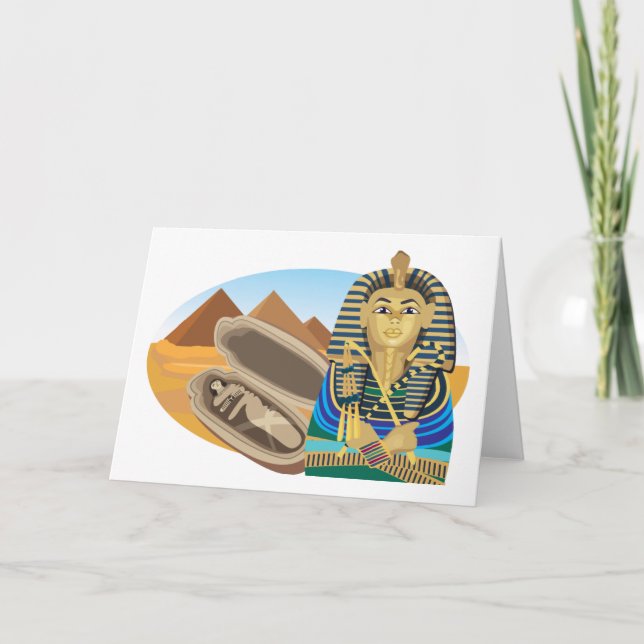 Egypt Pharaoh Card (Front)