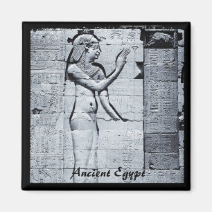 Egypt, Philae Temple, Hieroglyphs (Fridge Magnet) Magnet