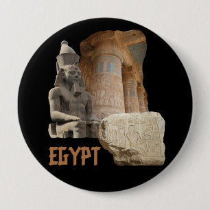 EGYPT photo collage button