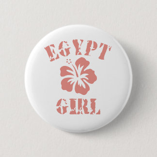 Egypt Pink Girl 6 Cm Round Badge