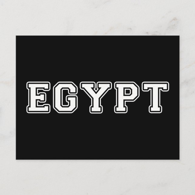 Egypt Postcard (Front)
