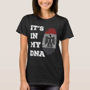 Egypt Proud Egyptian Flag State Flag Dna Flag T-Shirt
