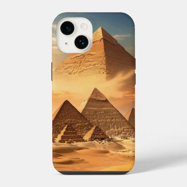 Egypt Pyramid Unique Style  iPhone Case (Back)