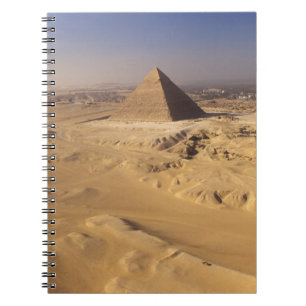 Egypt, Pyramids at Giza, Khafre, Khufu, Menkaure Notebook