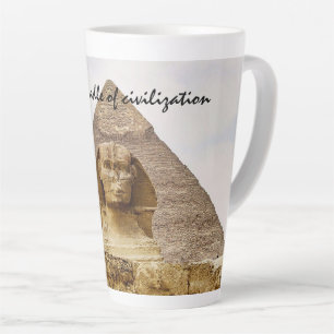 Egypt Pyramids Latte Mug