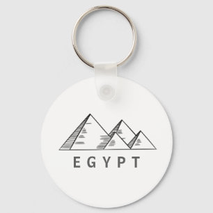 Egypt Pyramids of Giza Key Ring