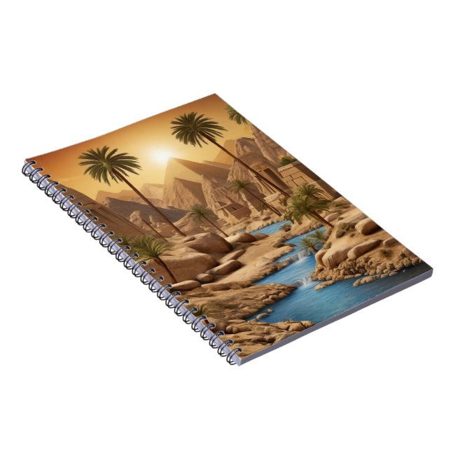 Egypt Pyramids Spiral Book (Right Side)